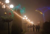 У Сарнах з міського парку поцупили святковий вуличний декор