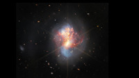 На відстані 270 млн світлових років зіткнулися дві галактики: Дивовижний кадр