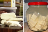 2 л молока, лимонний сік і через годину — натуральний сир