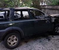 У Рівному спалили авто екс-керівника «Правого сектора» (ФОТО)
