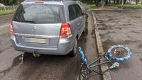 ДТП на «зебрі»: Opel збив 11-річного велосипедиста