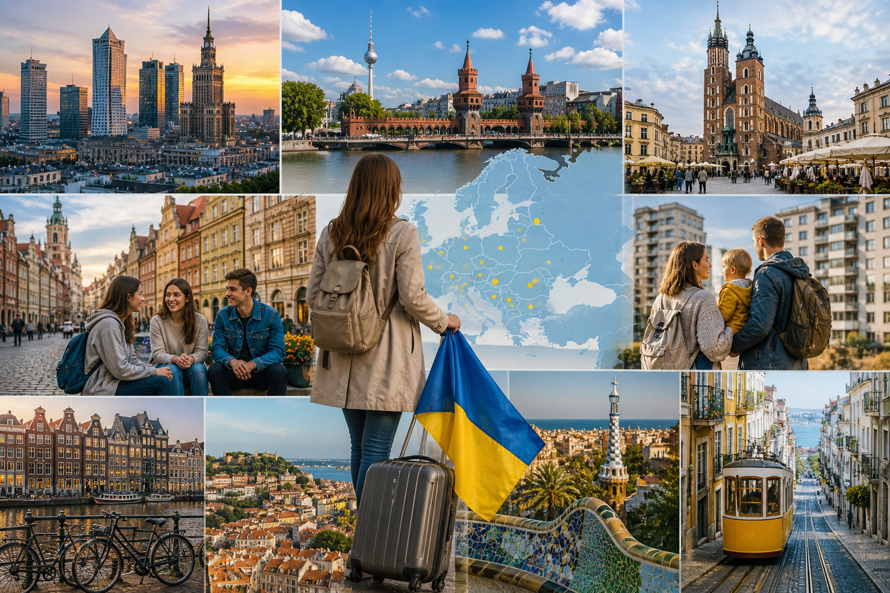 10 міст Європи, де українці залишаються надовго і не поспішають повертатися (ФОТО)