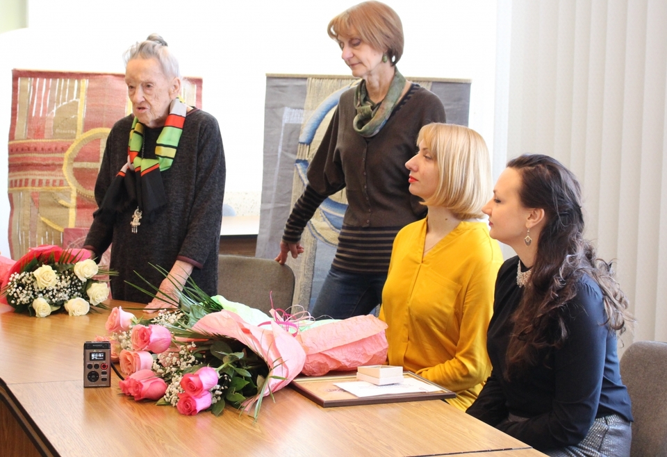 Зліва на право: Надія Косміаді, Тетяна Лукашевич, Оксана Галайчук та Алевтина Кляповська. Фото Радіо Трек.
