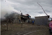 Згоріли дивани, бойлер і частина даху: на Володимиреччині була пожежа (ФОТО)