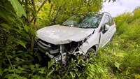 Авто з родиною опинилося в кюветі: подробиці ДТП на Рівненщині (ФОТО)