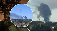 На Рівненщині через ворожий удар «ГЕРАНІ» сталася пожежа 