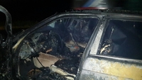 На Рівненщині загорівся автомобіль (ФОТО) 