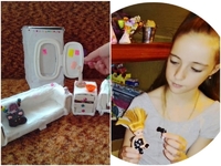 Третьокласниця з Рівненщини створює мініатюрне житло для ляльок (ФОТО)