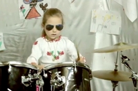 Семирічна дівчинка представляє Україну на міжнародному конкурсі дівчат-барабанщиць 
