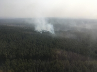 Рівненські рятувальники вирушили на пожежу до Житомирщини (ВІДЕО)