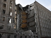 Це привіт від окупантів, - Кім прокоментував ракетний удар по будівлі ОДА (ФОТО/ВІДЕО)