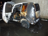 На Рівненщині підпалили два автомобілі (ФОТО)