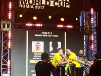 Рукоборець з Рівненщини тріумфував на Кубку світу