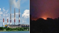 Під час останньої тривоги росія вдарила ракетами по одній з найбільших ТЕЦ в Україні