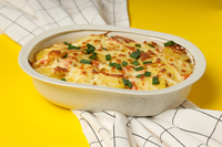 2 – картоплини й 1 – морква – таку сирну запіканку мій чоловік просить замість м’яса (РЕЦЕПТ)