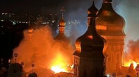 Масована атака на Київ: є загиблі та поранені. РФ вдарила по Києво-Печерській Лаврі та кіностудії Довженка