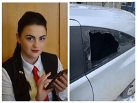 Рівненській журналістці, яку колись Саакашвілі звинуватив у продажності, розбили авто (ФОТО)