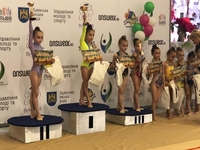 Рівненські гімнастки - з медалями міжнародного турніру 