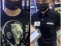 Гітлер на грудях: продавчиня обслуговувала покупців у футболці з зображенням диктатора