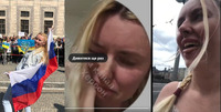 Московська блогерка чіплялася до українок у Відні: «Слава расії! Хєрсон ета расія!» (ВІДЕО 16+)