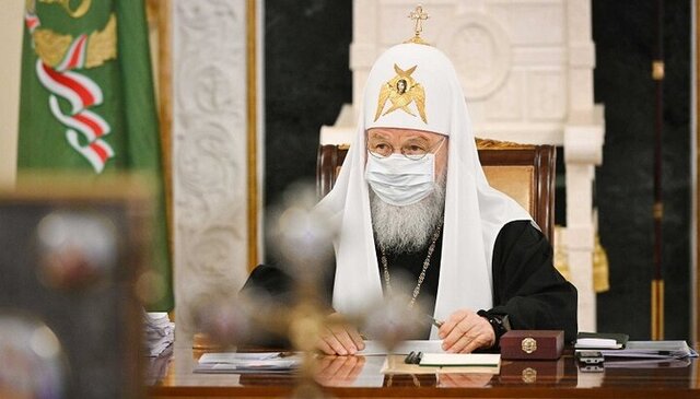 Патріарх Кирил теж вакцинувався, пишуть російські ЗМІ. Фото з сайту СПЖ.