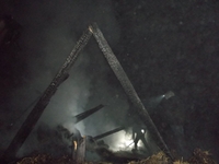 У Володимирецькому районі згоріли тонни сіна (ФОТО)