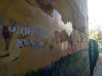 У Рівному замальовують «наркотичні» графіті (ФОТО) 

