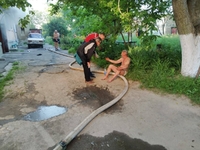На пожежі у Здолбунові врятували чоловіка (ФОТО)
