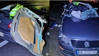 Неподалік Рівного Volkswagen влетів у припарковану вантажівку: Загинула 26-річна пасажирка