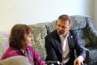 Проблеми з субсидією та ліками: рівненські пенсіонери розповіли Ляшку про свої біди (ФОТО)