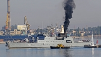 П’ять військових кораблів НАТО зайшли в порт Одеси (ФОТО/ВІДЕО)