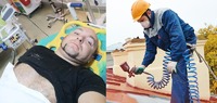 Дубенчанин упав з даху та зламав хребта у Польщі: дружина просить про допомогу (ФОТО)