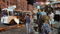 У російському Воронежі вибухнув автобус: багато поранених (ФОТО/ВІДЕО)