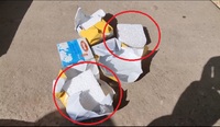 Під виглядом гумдопомоги на Чернігівщину завезли пінопласт в упаковках з-під масла (ВІДЕО)
