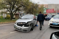 На Грушевського у Рівному — ДТП (ФОТО)