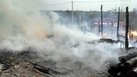 П'ять годин гасили пожежу на Рівненщині (ФОТО)