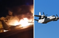 ВСЕ У ВОГНІ: На Харківщині розбився літак з курсантами (ОНОВЛЕНО) 
