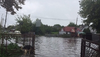 Сильна злива затопила дороги і двори Рівного (ФОТО/ВІДЕО) 