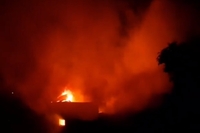 У Рівненському районі спалахнула пожежа (ФОТО/ВІДЕО)