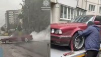 Водій BMW дрифтував та порушував ПДР у Рівному: як його покарали (ВІДЕО)