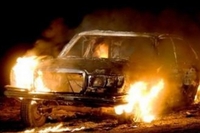 На Рівненщині пенсіонер спалив власне авто
