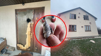 Двері, зроблені в Рівному, витримали постріл із гранатомету Орків у селищі Бузова біля Києва (ФОТО)