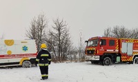 На Рівненщині рятувальники буксирували карету швидкої (ФОТО)