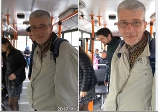 Андрій Куліков у рівненському тролейбусі в неділю, 28-го квітня