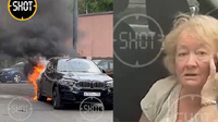 У Москві – підпал: Жінка вигукнула «Азов-сила» і спалила авто заступника начальника Генштабу ЗС РФ