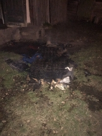 На Рівненщині в оселі згорів чоловік (ФОТО) 