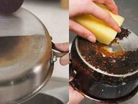 Засмалену каструлю від нагару врятує народний, перевірений часом рецепт: Посуд блищить, як новий