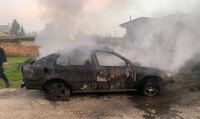 Пожежа в автогаражному кооперативі сталася на Рівненщині (ФОТО)