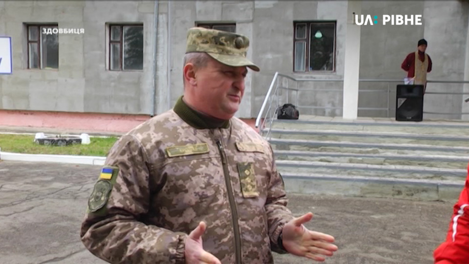 Обласний військовий комісар Валерій Куценко. Фото - Cуспільного