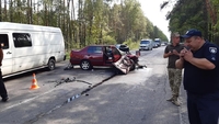 Учорашню ДТП під Костополем зчинив п'яний водій (ФОТО)